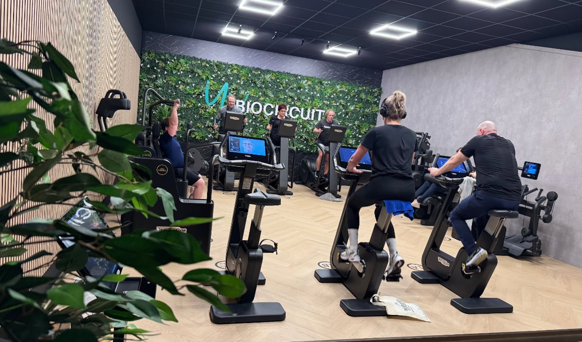 TechnoGym Biocircuit bij YVSPORT Fitclub in Echt-Susteren